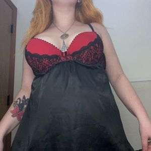 Vintage Ambrielle long-ish lingerie top